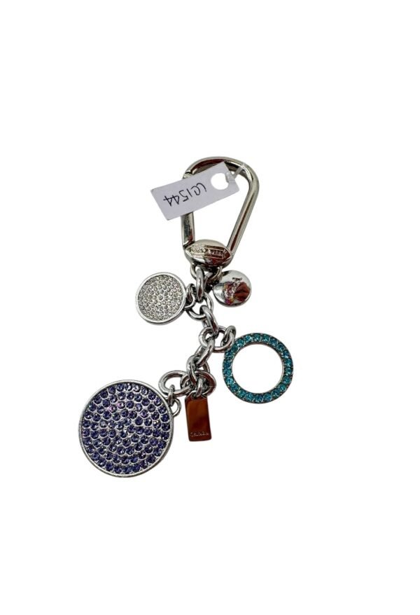 COACH - KEYRING GLITER CIRCLE
